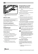 Preview for 14 page of Dovre 350CB Installation Instructions And Operating Manual