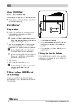 Preview for 36 page of Dovre 350CB Installation Instructions And Operating Manual