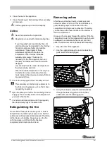 Preview for 41 page of Dovre 350CB Installation Instructions And Operating Manual