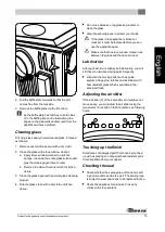 Preview for 43 page of Dovre 350CB Installation Instructions And Operating Manual