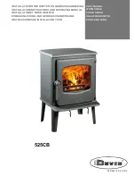 Dovre 525CB Installation Instructions And Operating Manual preview