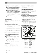 Preview for 14 page of Dovre 525MF Installation Instructions And Operating Manual