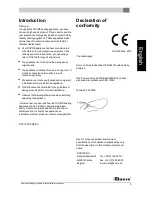 Preview for 3 page of Dovre 640 CB Installation Instructions And Operating Manual