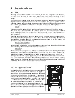 Preview for 29 page of Dovre 640 GM Installation Instructions And Operating Manual