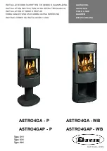 Preview for 1 page of Dovre ASTRO4GA - P Installation Instructions & Operating Manual