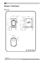 Preview for 18 page of Dovre SAGA 101 Installation Instructions And Operating Manual