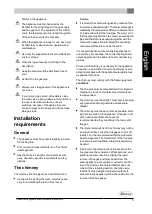 Preview for 39 page of Dovre Sense 203GAO 121 Installation Instructions And Operating Manual