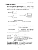 Preview for 8 page of Dow-Key Microwave MMS Mini-Matrix Operator'S Manual