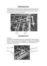 Предварительный просмотр 15 страницы Dowdeswell Speed-Harra Instruction Manual