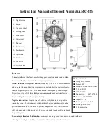 Preview for 2 page of Dowell AMC-88 Instruction Manual