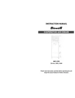 Dowell ARC-220i Instruction Manual предпросмотр