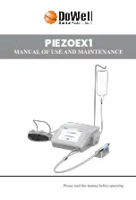 Dowell PIEZOEX1 Manual Of Use And Maintenance preview