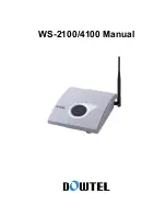 Preview for 1 page of Dowtel WS-2100 Operating Manual