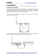 Preview for 10 page of Dowtel WS-2100 Operating Manual