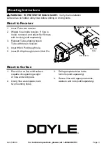 Preview for 3 page of DOYLE 58880 Owner'S Manual & Safety Instructions