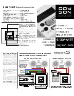 Предварительный просмотр 1 страницы Doyson S 130 FM BT Use & Care Manual