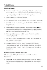 Preview for 23 page of DP Audio Video PBDV704DVDB User Manual