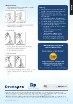 Предварительный просмотр 5 страницы DP Dermaceuticals DERMAPEN 3 User Manual