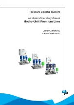 Preview for 1 page of DP Pumps Hydro-Unit Premium Line F Installation & Operating Manual