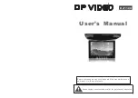 DP VIDEO DZ1109 User Manual preview