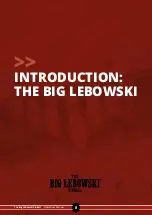 Предварительный просмотр 8 страницы DP THE BIG LEBOWSKI Operation Manual