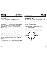 Preview for 3 page of DPA 4033 User Manual