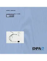 Preview for 1 page of DPA 4088 User Manual