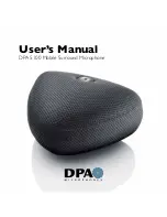 Preview for 1 page of DPA 5100 User Manual