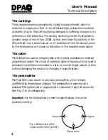 Предварительный просмотр 3 страницы DPA Hydrophone 8011 User Manual