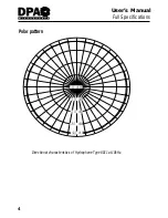 Предварительный просмотр 5 страницы DPA Hydrophone 8011 User Manual