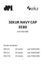 Preview for 1 page of Dpi Sekur 4342.8225 Manual