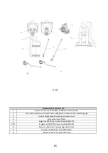 Предварительный просмотр 66 страницы Dpi Sekur DIABLO ADVANCED type 1 Use And Maintenance Handbook