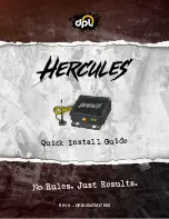 DPL Hercules Quick Install Manual preview