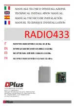 Preview for 1 page of DPLUS RADIO433 Technical Installation Manual