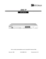 DPS Telecom DAC-P User Manual preview