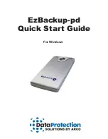 DPS EzBackup Quick Start Manual предпросмотр