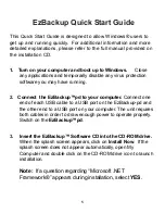 Preview for 5 page of DPS EzBackup Quick Start Manual