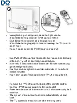 Preview for 5 page of DQ TV-Lift Manual