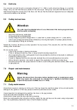 Preview for 13 page of DR. BENDER BELUGA SXC Operating Manual