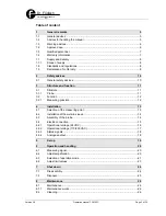 Preview for 3 page of Dr.Fodisch PFM 92 C Operation Manual