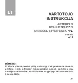 Предварительный просмотр 39 страницы Dr.Frei A-10 User Manual