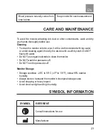 Preview for 23 page of Dr.Frei M-110W User Manual