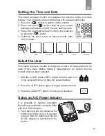 Preview for 11 page of Dr.Frei M-200A User Manual