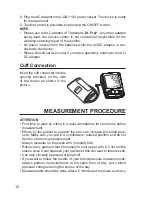 Preview for 12 page of Dr.Frei M-200A User Manual