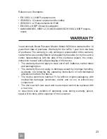 Предварительный просмотр 23 страницы Dr.Frei M-300A User Manual