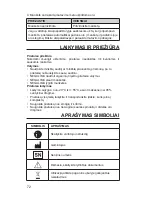 Preview for 72 page of Dr.Frei M-500A User Manual