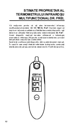 Предварительный просмотр 62 страницы Dr.Frei MI-100 Manual