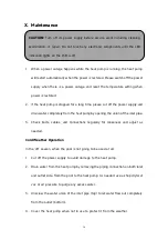 Preview for 18 page of DR. Heater DR-1100HP Installation & User Manual