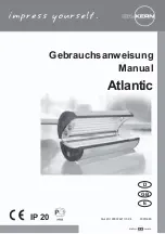 Dr. Kern Atlantic 24/0 Manual предпросмотр