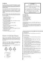 Предварительный просмотр 13 страницы Dr. Kern Atlantic 24/0 Manual